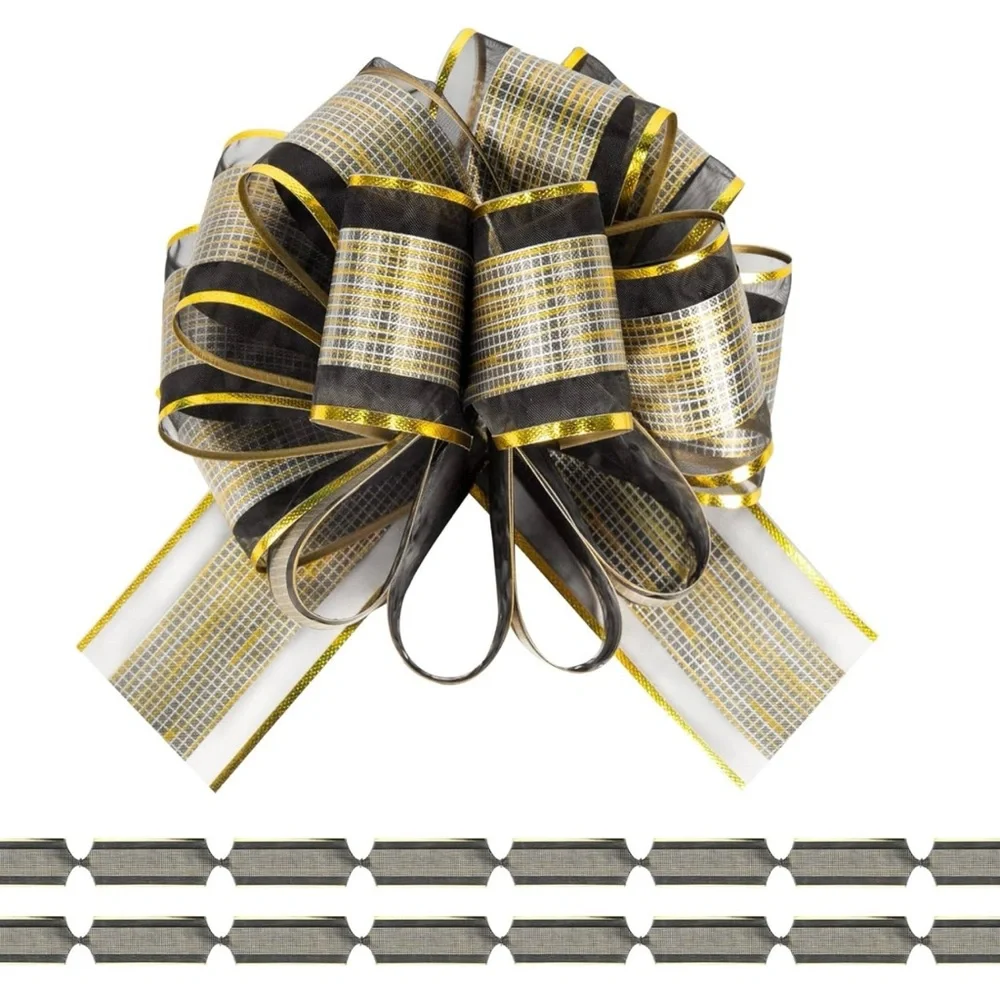 Large Pull Ribbon Bow Gift Christmas Tree Decor Wrapping Gift Wrap 20 Pc